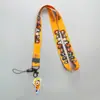 League of Legends Anime Sombra de Fuego Dragon Ball caricatura teléfono móvil cordón de cuello largo colgante largo tela de poliéster impresión por transferencia térmica