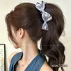 Accesorio para el pelo de coleta alta, pinza de torsión, pinza banana de lunares, pinza de garra, pinza para el pelo de alta gama y exquisita para otoño/invierno para mujer