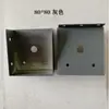 Varanda de Sol Suportes de Canto de Instalação Rápida Liga de Alumínio Acessórios para Varanda de Sol Suportes de Canto de Aço Inoxidável Conectores de Tubo Quadrado Outros