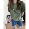 Camiseta de Manga Corta Ligera de Algodón Desan de Nuevo Estilo para Verano Secado Rápido Ropa de Ciclismo Ropa de Montañismo Unisex Ropa de Fitness Media Cremallera