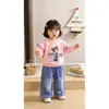 Conjunto de Ropa de Otoño para Niñas 2026 Nuevo Conjunto de Dos Piezas con Sudadera de Dibujos Animados de Primavera y Otoño de Manga Larga Elegante para Bebés Niñas Moderno