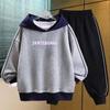 Conjunto de Ropa de Otoño para Niños Niños, Nuevo Estilo Primavera y Otoño 2026, Sudadera Deportiva Fresca y Elegante para Niños Mayores, Moda de Otoño