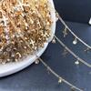 Nuevo Popular Transfronterizo Cruz Diamante de Imitación Zircón Cadena de Cobre DIY Joyería Pulsera Collar Accesorios Material de Cadena Suelta