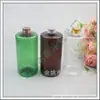 Garrafas de 500ml com tampa de alumínio, curtas e de ombro reto: adequado para hidrolatos, desinfetantes para as mãos, shampoo, gel de banho e iscas