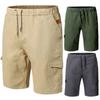 AliExpress deseo transfronterizo verano hombres color liso Comercio Exterior Deportivos talla grande holgados casual overol shorts