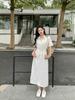 Ropa de Talla Grande para Mujer Vestido de Moda Elegante de Alta Gama de Lujo Ligero para Mujeres Gorditas Vestido Adelgazante de Cintura Oculta la Carne para Mujer
