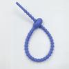21CM Cinta de Silicona Almacenamiento de Cinta de Renacuajo Cable de Datos Arcoíris Cuerda Atrapada con Goteo de Pegamento Accesorios DIY Cinta de Línea