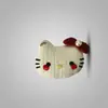 Lindos accesorios de tela de gato KT, broche de gatito de peluche, accesorios para el cabello, ropa, bolsos, zapatos, calcetines y adornos para fundas de teléfono