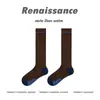 Calcetines Deportivos de Micro-Presión Renaissance para Pantorrilla para Correr, Cuerda para Saltar, Adelgazar Piernas, Fitness, Yoga y Calcetines de Compresión Muscular