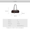 Bolso de Axila de Segunda Mano para Mujer Otoño e Invierno 2026 Nuevo Bolso de Bowling de Nicho Gran Capacidad Retro Bolso de Hombro Único para Viajero