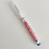 Caneta Marcadora Ponta Longa, à base de óleo, à prova d'água, secagem rápida, multiuso, preta, vermelha, azul, para marcar frestas e furos profundos, exclusivamente para atacado transfronteiriço