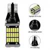 Luz de freno de coche en stock T15 4014 45smd sin decodificador ultra brillante luz de marcha atrás intermitente LED Canbus