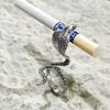 Anel Clipe para Cigarro, Anel de Fumar da Moda, Suporte para Cigarro, Anel de Joia Criativo para Presente, Anel Dominador em Forma de Dragão, Porta-Cigarro