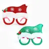 Nuevas gafas decorativas navideñas para adultos y niños, regalo de Navidad, suministros para fiestas, marcos de gafas creativos, venta al por mayor