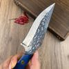 Faca de frutas portátil para exterior AliExpress transfronteiriça faca de camping faca forjada em aço inoxidável faca para comer churrasco carne bovina e ovina