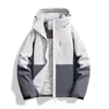Ropa de Algodón para Exteriores Estilo Pareja Invierno Nueva Ropa de Algodón Hombres Chaqueta Holgada Hombres Tendencia Guapo Hombres XL-8XL
