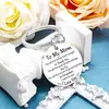 Chaveiro de Presente de Dia das Mães Transfronteiriço Filha Envia Melhor Presente de Aniversário para Mãe Presente de Natal