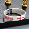 Pulsera de Equipo Nacional para el Mundial 2026 de Estados Unidos, Canadá y México, Pulsera para Muñeca de Fanático del Fútbol, Pulsera Tejida de Regalo Souvenir