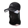 Nueva sección de primavera y verano gorra de béisbol con protección solar desmontable para el cuello gorra para deportes al aire libre gorra de viaje para montañismo sombrero de sol para ocio