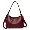 Comércio Exterior 2026 Outono e Inverno Nova Bolsa de Mão Feminina para Mãe Bolsa Feminina Grande Capacidade Couro Macio Bolsa de Ombro Transversal Bolsa de Mão