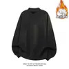 2025 Hw25813 Felpa Estilo Hong Kong Base Blanca Talla Grande Sudadera Cuello Redondo M-5X Hw251042-Especial P30-Control