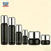 Xm-031 Set de Vidrio Botella de Crema L Botella de Relleno de Esencia Tónica Cabezal de Bomba para Crema de Ojos Botella de Vidrio para Crema Facial