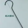 Accesorios para perchero de tienda de ropa gancho madera maciza plástico pantalones Chuck 20cm grueso dorado y plateado Negro 15 gancho largo venta al por mayor