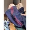 Pantalones Cortos Rayados Grises de Secado Rápido para Hombre, Nuevos de Verano Estilo Americano Rectos Sueltos de Cinco Puntos, Pantalones Cortos Casuales Finos de Moda