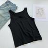 Enorme macio ceroso fino elástico malha pequena tipoia feminina umbigo exposto curto slim-fit emagrecimento interior vestindo colete esportivo para o verão
