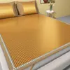 Novo Modelo de Tapete Gelado para o Verão de 2026, Tapete de Seda Gelada, Tapete de Rattan Gelado Grau A para Mães e Bebês, Uso Duplo para Inverno e Verão, Tapete Macio para Uso Doméstico, Dobrável