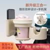 Soporte para vaso de agua de carrito de bebé Amazon transfronterizo, estante de almacenamiento, soporte para vaso de coche eléctrico, soporte para teléfono móvil, soporte para vaso de agua de biberón de té de leche