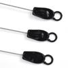 Escova de tubo de sucção de aço inoxidável com cabo, escova para tubo de ensaio, garrafa, escova guia espiral, escova de nylon, escova transparente para mamilos