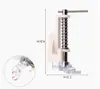 Máquina de coser eléctrica multifuncional para el hogar, venta directa de fábrica, dobladillo, dobladillo, dobladillo, puntada de bloqueo, prensatelas, accesorios para máquina de coser