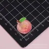 Dibujos animados translúcidos serie de frutas mango maracuyá accesorios de resina pegamento de crema DIY accesorios para el cabello pinzas para el cabello funda de teléfono