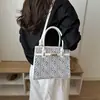 Bolsas Novas, Modernas e Versáteis São Populares Este Ano para o Deslocamento Diário, Bolsas de Ombro e Transversais, Bolsas Femininas de Alta Qualidade, Bolsas Quadradas Pequenas