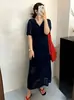 Ropa para Mujer Tallas Grandes: Conjunto de Dos Piezas: Camisola Interior y Vestido Exterior Calado, Atuendo Casual de Verano 2026 para Mujeres de Tallas Grandes