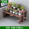 Estante para Flores de Balcón Carbonizado Estante para Flores de Exterior Caja de Flores de Madera para Macetas Patio Estante de una Sola Capa Estante para Maquetas