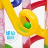 Bloques de construcción de tobogán de bola de pista cambiante para niños, tobogán de laberinto de tubería, bola de tobogán, rompecabezas de bola, canicas, juguetes de tubería de agua