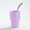 Cross-border Color 3oz Mini Car Cup Alto Valor de Cor Straw Coffee Cup Italiano 304 Aço Inoxidável Cold Insulation Cup