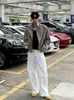 Jaqueta Bombeiro Curta Cor Sólida Gola Alta Estilo Coreano Masculina Outono Versátil Solta High-End Cleanfit Jaqueta Tendência