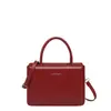 Moda Feminina Bolsa Quadrada Pequena Simples Feminina 2026 Nova Bolsa de Mão Transversal Bolsa de Ombro Versátil de Couro PU de Alta Qualidade