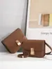 Bolso Cuadrado Pequeño Nuevo de Nicho Versátil de Gama Alta Bolso Caja de Cuero Retro de Gran Capacidad para Hombro Cruzado para Mujer