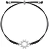 Pulsera tejida de acero inoxidable con diseño de Sol, Luna y Estrella, transfronteriza europea y americana, para la temporada escolar, regreso a clases, pulsera con tarjeta