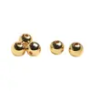 Bolsa de ouro 14K pequenas contas de ouro contas soltas contas redondas brilhantes contas de transferência contas contas pulseira DIY feita à mão contas