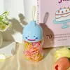Gomas para el pelo desechables de pez payaso en lata, alta elasticidad, no dañan el pelo, diademas de colores para el pelo, gomas para el pelo duraderas para niños