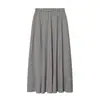 Ropa Europea y Americana para Mujer Transfronteriza Aliexpress Ins Popular Moda Falda Midi de Cuadros Pequeños