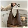 2025 Bolso Tote de Nicho de Alta Gama para Viajeros de Gran Capacidad Bolso de Hombro para Estudiantes Bolso Simple Bolso Bandolera para Mujeres