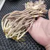 Cuerda de mango de hilo de algodón ajustable, cuerda de juguete para la mano de hilo de algodón grueso, cuerda con colgante de llave de bloques de color, cuerda de hilo de jade