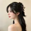 Nuevo pinza de garra hueca con estrella y estampado de leopardo, pinza de tiburón de acetato estilo hot girl vintage, pinza popular para peinar el cabello, disponible para venta al por mayor y dropshipping