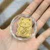 Pegatina para Teléfono Móvil de Oro Puro 999 2 Mg Dios de la Riqueza Caqui Ruyi Talismán de Paz para Atraer Riqueza y Hacerse Rico Regalo Popular Fabricante Venta al por Mayor